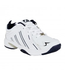 Vostro White Blue Sports Shoes for Women - VSS0036